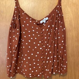 Polka Dot Crop Top